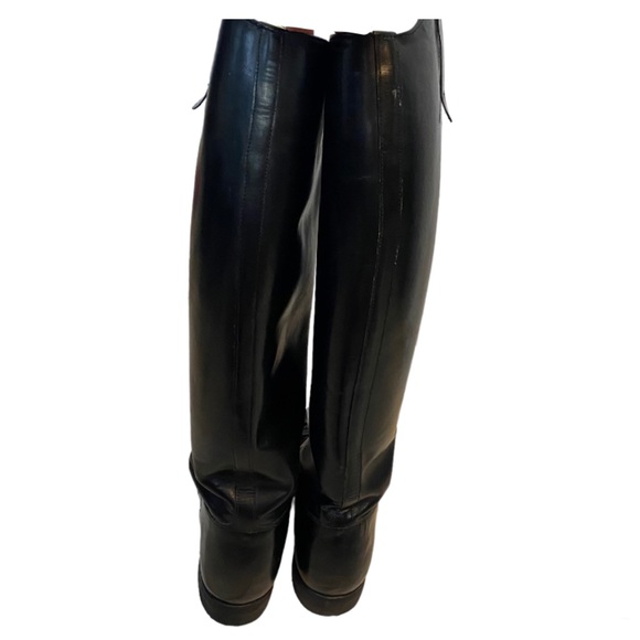 Boxer Riding Boots Dressage Equestrian Tall Black Leather Europe Brand U… - Picture 5 of 16